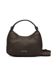 CALVIN KLEIN WEBBING Mini sac &agrave; main avec bandouli&egrave;re argent d&eacute;licieux/antique - Sacs pour Femme - 1