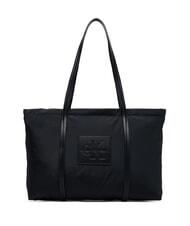 CALVIN KLEIN TOTE Sac cabas en tissu recycl&eacute; sur noir - Sacs pour Femme - 1