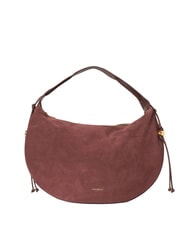 COCCINELLE THESS SUEDE BIM Sac bandouli&egrave;re maxi en cuir baie - Sacs pour Femme - 1