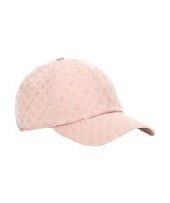 GUESS ANISE Casquette &agrave; visi&egrave;re logo rose clair - Bonnets - 1