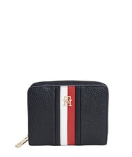 TOMMY HILFIGER TH ICON Portefeuille moyen, grain&eacute; - Portefeuilles Femme