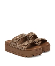 GUESS FAXON2 Sandales compens&eacute;es de 6,5 cm - Chaussures Femme