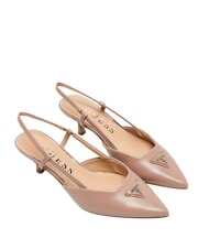GUESS YANNO2 D&eacute;collet&eacute; en cuir avec talon de 5,8 cm - Chaussures Femme