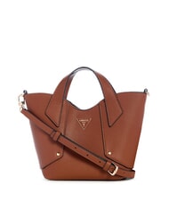 GUESS DARCY Sac &agrave; main avec bandouli&egrave;re COGNAC - Sacs pour Femme - 1