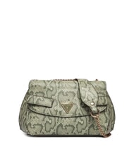 GUESS SERENOVA Mini sac bandouli&egrave;re sauge claire multi - Sacs pour Femme - 1