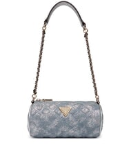 GUESS GIULLY 2 Mini sac bandouli&egrave;re denim m&eacute;tallis&eacute; - Sacs pour Femme - 1