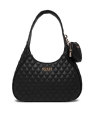 GUESS ATABEY sac bandouli&egrave;re NOIR - Sacs pour Femme - 1