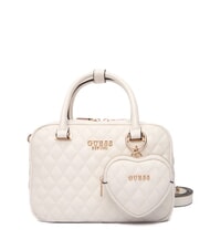 GUESS ATABEY Sac &agrave; main avec bandouli&egrave;re OFFWHITE - Sacs pour Femme - 1