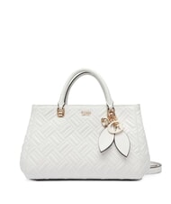 GUESS SALLY Sac &agrave; main avec bandouli&egrave;re blanc - Sacs pour Femme - 1