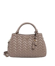 GUESS SALLY Sac &agrave; main avec bandouli&egrave;re taupe fonc&eacute; - Sacs pour Femme - 1