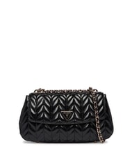 GUESS CHERYL sac bandouli&egrave;re NOIR - Sacs pour Femme - 1