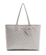 GUESS POWER PLAY 2 Sac &agrave; provisions logo taupe fonc&eacute; - Sacs pour Femme - 1