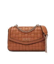 GUESS SANDY Sac bandouli&egrave;re / sac port&eacute; travers sac fourre-tout albury caramel - Sacs pour Femme - 1