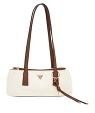 GUESS ALICE sac bandouli&egrave;re naturel/expresso - Sacs pour Femme - 1