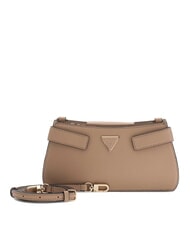 GUESS SERENOVA sac bandouli&egrave;re moka p&acirc;le - Sacs pour Femme - 1