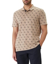 GUESS ALL OVER JACQUARD P&ocirc;le - chemise polo