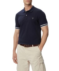 GUESS LYLE polo en coton smartblue - chemise polo - 1