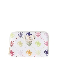 GUESS EMELIE Portefeuille moyen multi-logos - Portefeuilles Femme - 1