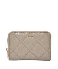 GUESS LIBBY Portefeuille moyen taupe fonc&eacute; - Portefeuilles Femme - 1