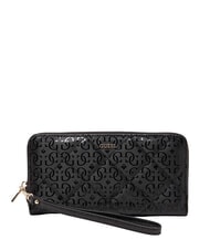 GUESS LIBBY Portefeuille Zip Around NOIR - Portefeuilles Femme - 1