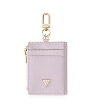 GUESS SAFFIANO Porte-cartes avec porte-cl&eacute;s lilas - Porte-cl&eacute;s - 1