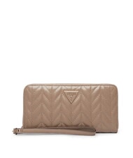 GUESS CHERYL Portefeuille Zip Around taupe fonc&eacute; - Portefeuilles Femme - 1