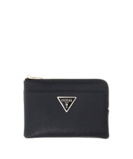GUESS LAUREL 2 Porte-monnaie NOIR - Portefeuilles Femme - 1