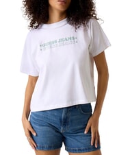 GUESS JEANS BOXY PRINT STAR T-shirt en coton - T-shirt