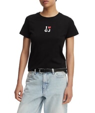 GUESS JEANS I LOVE T-shirt en coton jetbla - T-shirt - 1