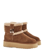GAUD&Igrave; LELLA bottines en daim COGNAC - Chaussures Femme - 1