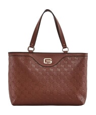 GAUD&Igrave; LEA sac de courses, sac bandouli&egrave;re MARRON - Sacs pour Femme - 1