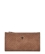 GAUD&Igrave; BEA BRAID Grand portefeuille tiss&eacute; sable - Portefeuilles Femme - 1