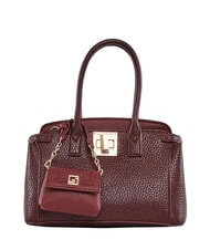 GAUD&Igrave; GIADA Sac &agrave; main avec bandouli&egrave;re et pochette Bourgogne - Sacs pour Femme - 1