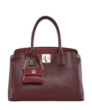 GAUD&Igrave; GIADA Sac &agrave; main avec bandouli&egrave;re et pochette Bourgogne - Sacs pour Femme - 1