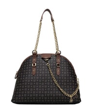 POLLINI HERITAGE Sac bandouli&egrave;re d&ocirc;me avec anses en cha&icirc;ne - Sacs pour Femme