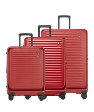 ECHOLAC CELESTRA FA Ensemble cabine + trolley moyen + grand rouge - Ensemble Valises - 1