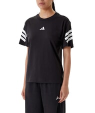 ADIDAS FUTURE ICONS T-shirt en coton noir - T-shirt - 1