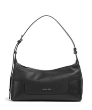 MICHAEL KORS TEDDI Sac bandouli&egrave;re en cuir noir - Sacs pour Femme - 1