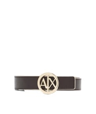 ARMANI EXCHANGE A|X Ceinture r&eacute;versible - Ceintures