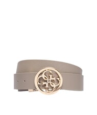 GUESS NOELLE  Ceinture r&eacute;versible taupe fonc&eacute; - Ceintures - 1