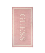 GUESS FRAME serviette de plage en coton rose sauvage - Accessoires Voyage - 1