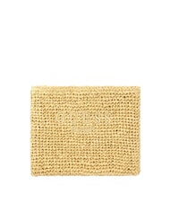 GUESS RAFFIA Sac &agrave; main sable nu - Sacs pour Femme - 1