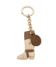 POLLINI HERITAGE Porte-cl&eacute;s ivoire / brun - Porte-cl&eacute;s - 1