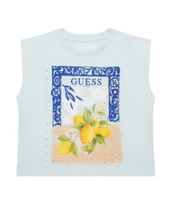 GUESS KID d&eacute;bardeur en coton - Tee-shirt enfant