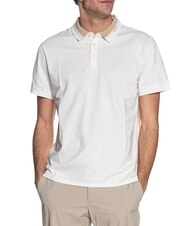 GUESS PAUL polo &agrave; manches courtes sel blanc - chemise polo - 1