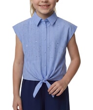 GUESS KID  Chemise &agrave; strass tarte au citron et fromage bleu - Tee-shirt enfant - 1