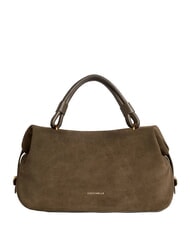 COCCINELLE LIZZIE SUED.BIM Sac &agrave; main avec bandouli&egrave;re, en cuir boue - Sacs pour Femme - 1