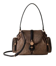 BORBONESE POCHE Sac bandouli&egrave;re, avec bandouli&egrave;re OP / NATUREL / NOIR - Sacs pour Femme - 1