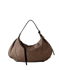 BORBONESE PRIVE Sac bandouli&egrave;re, avec bandouli&egrave;re OP / NATUREL / NOIR - Sacs pour Femme - 1