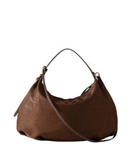 BORBONESE PRIVE L Sac bandouli&egrave;re, avec bandouli&egrave;re ch&acirc;taigne - Sacs pour Femme - 1